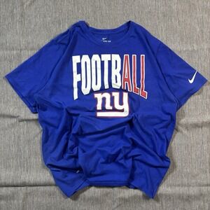 Blue Nike New York Giants T-shirt - XXL